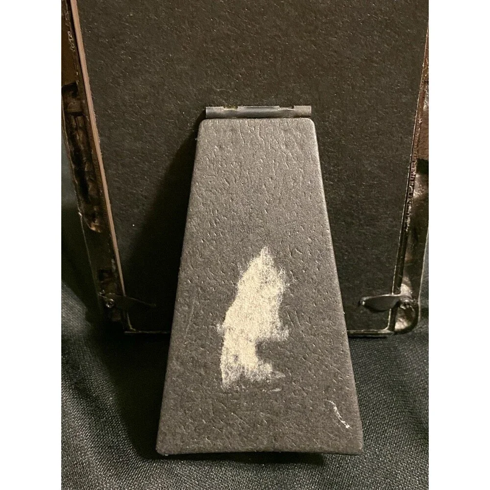 Vintage Pewter Metal Cat Picture Photo Frame Family Of Cats Kittens Playing Cute
